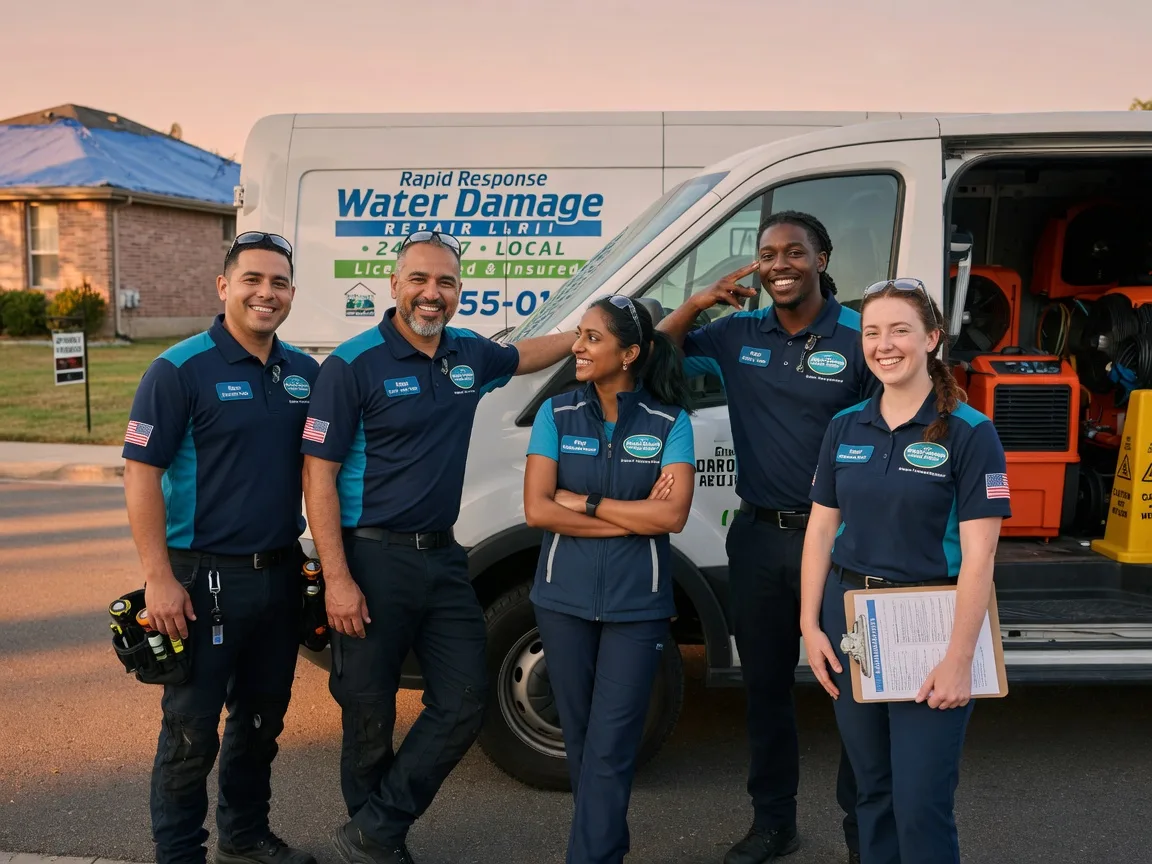 Water Damage Restoration company in Bellville, TX